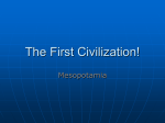 The First Civilization!