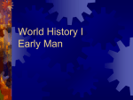 Early Man and Mesopotamia