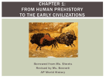 Early Humans and First Civilizations Powerpoint