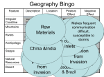 Geography Bingo - My Teacher Pages