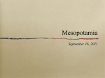 Mesopotamia September 16, 2011 Fertile Crescent Map What do