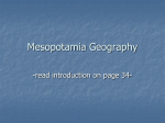 Mesopotamia intro presentation