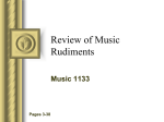 Review of Music Rudiments