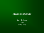 Steganography - University of Wisconsin–La Crosse