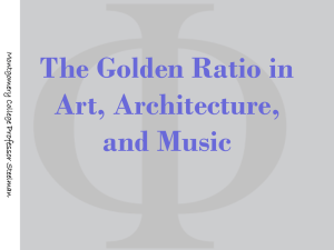 The Golden Ratio in Art, Architecture, and Music