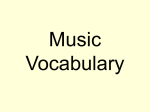 Music Vocabulary Review PP