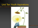 Unit Ten Youth Aspirations