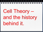 Cells: How their discovery led to the cell theory