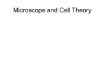 Microscope and Cell Theory