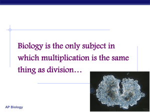 Ch12mitosis - Environmental