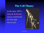 The Cell Theory - isgroeducationNSW