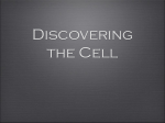 Discovering the Cell