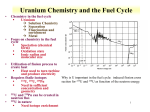 Fuel Cycle Chemistry