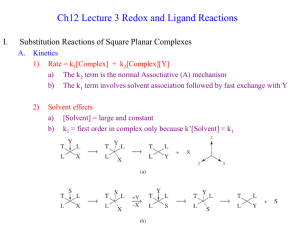 Chapter 1 Structure and Bonding