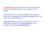 Ligand field theory