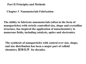 Chemistry: The Study of Change