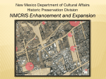 NMCRIS Enhancement and Expansion