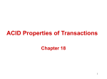 Overview of Transaction Processing Systems
