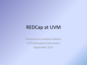 REDCap demo