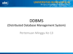 Pert 13 - DDBMS