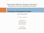 WareHouse Management System