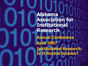 Association for Institutional Research