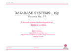 DATABASE SYSTEMS