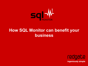 How SQL Monitor can benefit your business