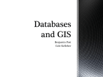 Databases and GIS