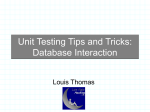 Unit Testing Tips and Tricks: Database Interaction
