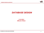 DATABASE DESIGN - OIC Statistical Commission
