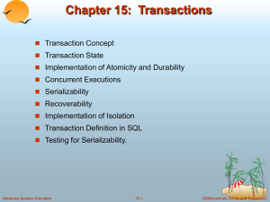 Chapter 7: Relational Database Design