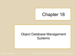 Chapter 18 of Database Design, Application Development