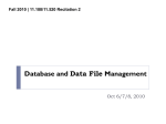 Querying MS Access or any relational database…