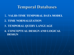 Slide: Temporal Databases