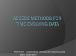 Access methods for time