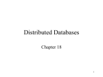 Distributed Databases