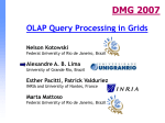 OLAP Query Processing in Grids