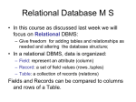 Introduction to Database and DBMS