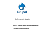 Drupal Performance & Security