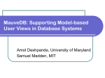 Models and Sensor Networks