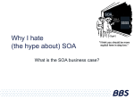 JavaZone - Why I hate SOA