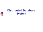 Distributed Database System and Client/Server