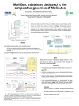 Poster at European Conference on Computational Biology 2003
