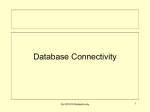Database Connections