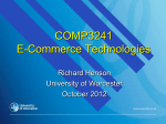 Product & Order - University Of Worcester