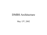 DBMS Architecture