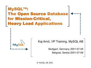 MySQL Server - dadanini.at