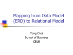 Chapter 6: Logical database design and the relational model