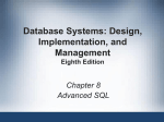 Database Systems: Design, Implementation, and Management